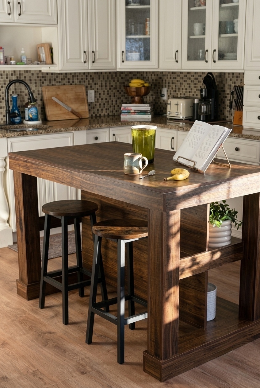 The Secret to a Perfectly Styled Kitchen Island