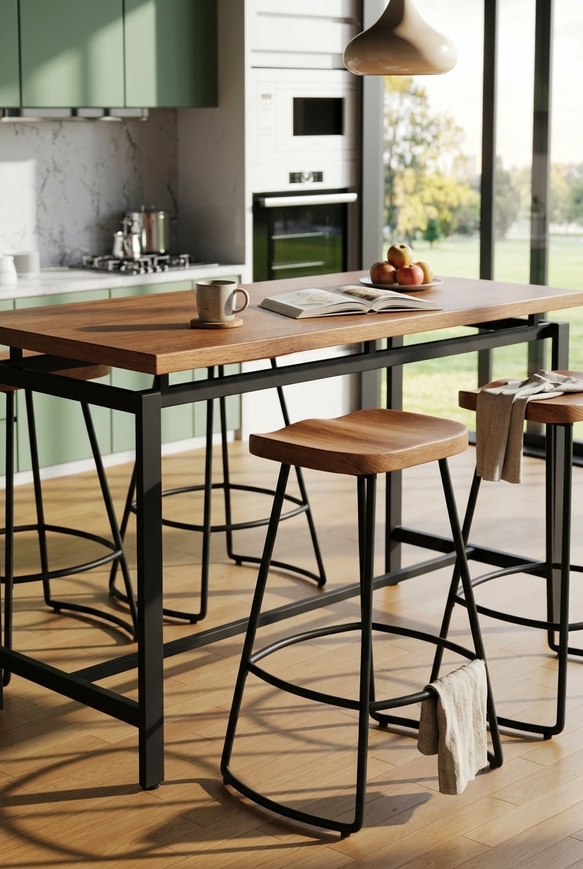 The Secret to an Effortless Gathering Space Around the Island