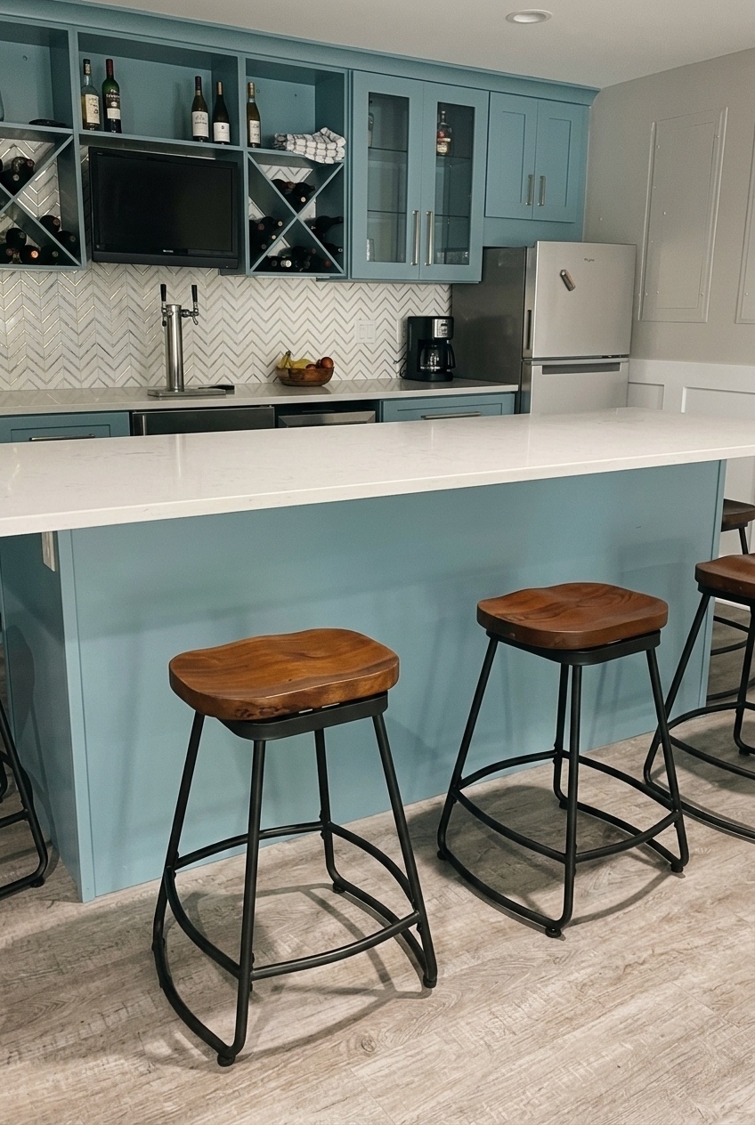 The Secret to an Effortless Gathering Space Around the Island