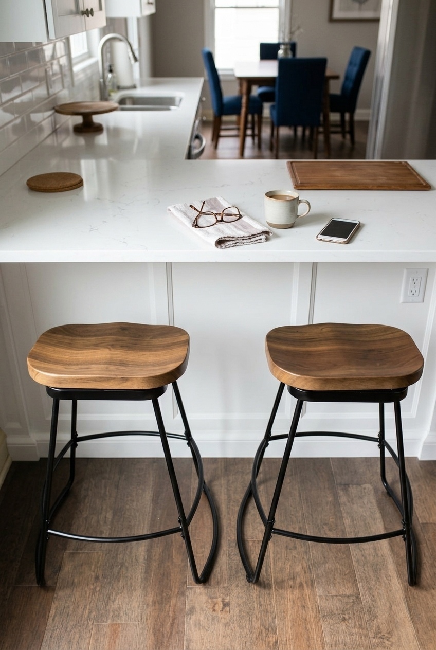 The Secret to an Effortless Gathering Space Around the Island