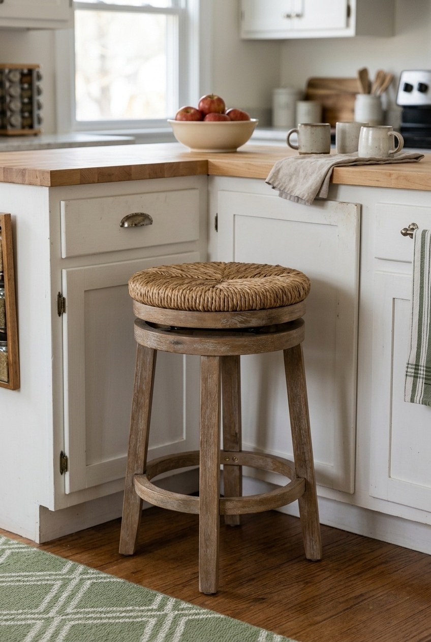 The Warm Texture Your Kitchen Island Has Been Missing