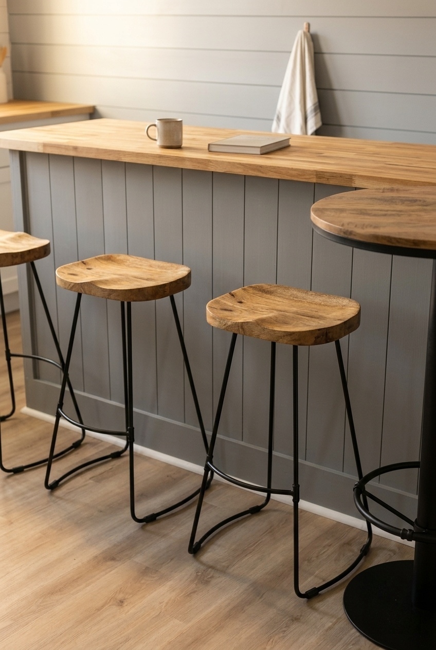 The Effortless Charm of Saddle Style Seating for Your Kitchen