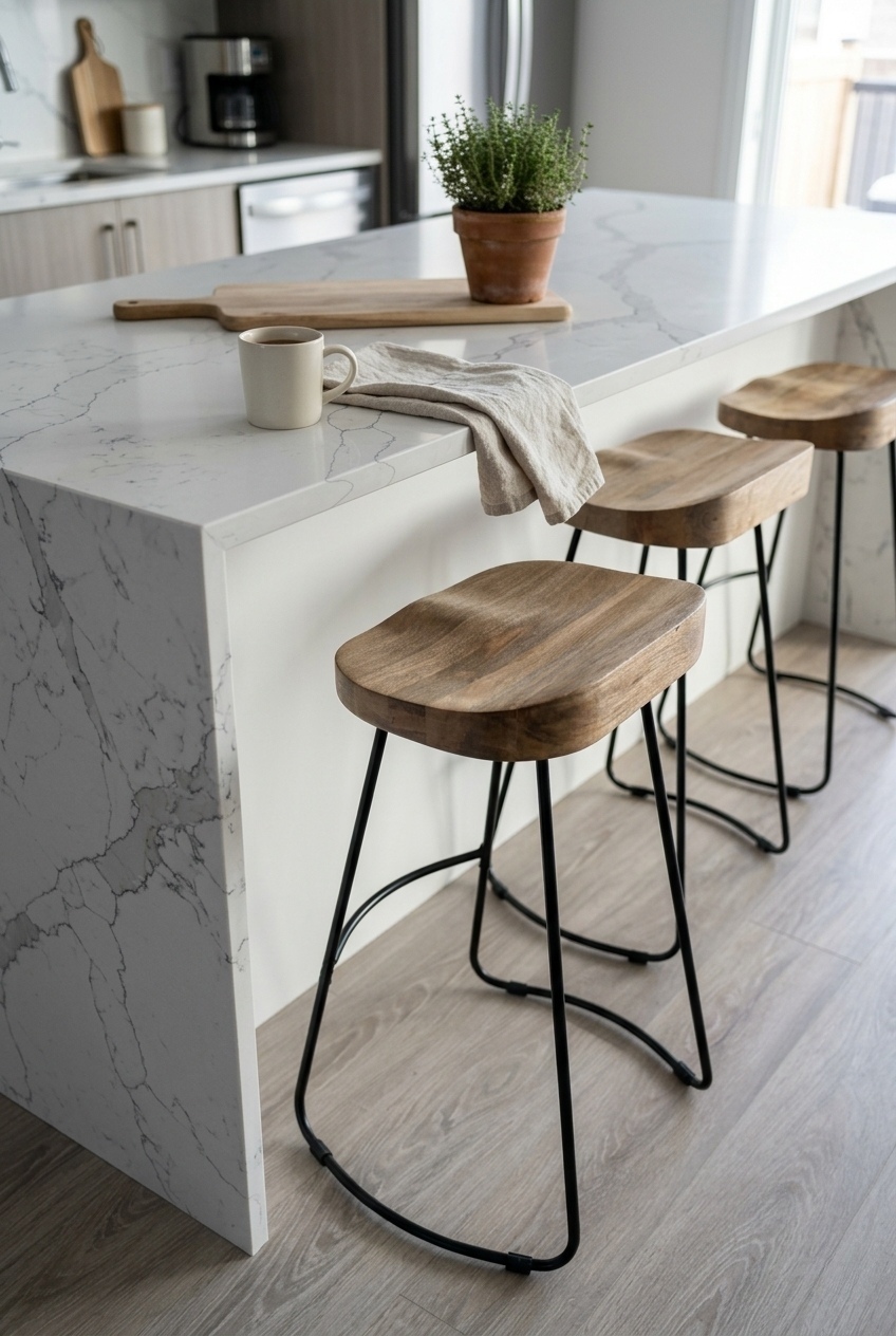 The Effortless Charm of Saddle Style Seating for Your Kitchen