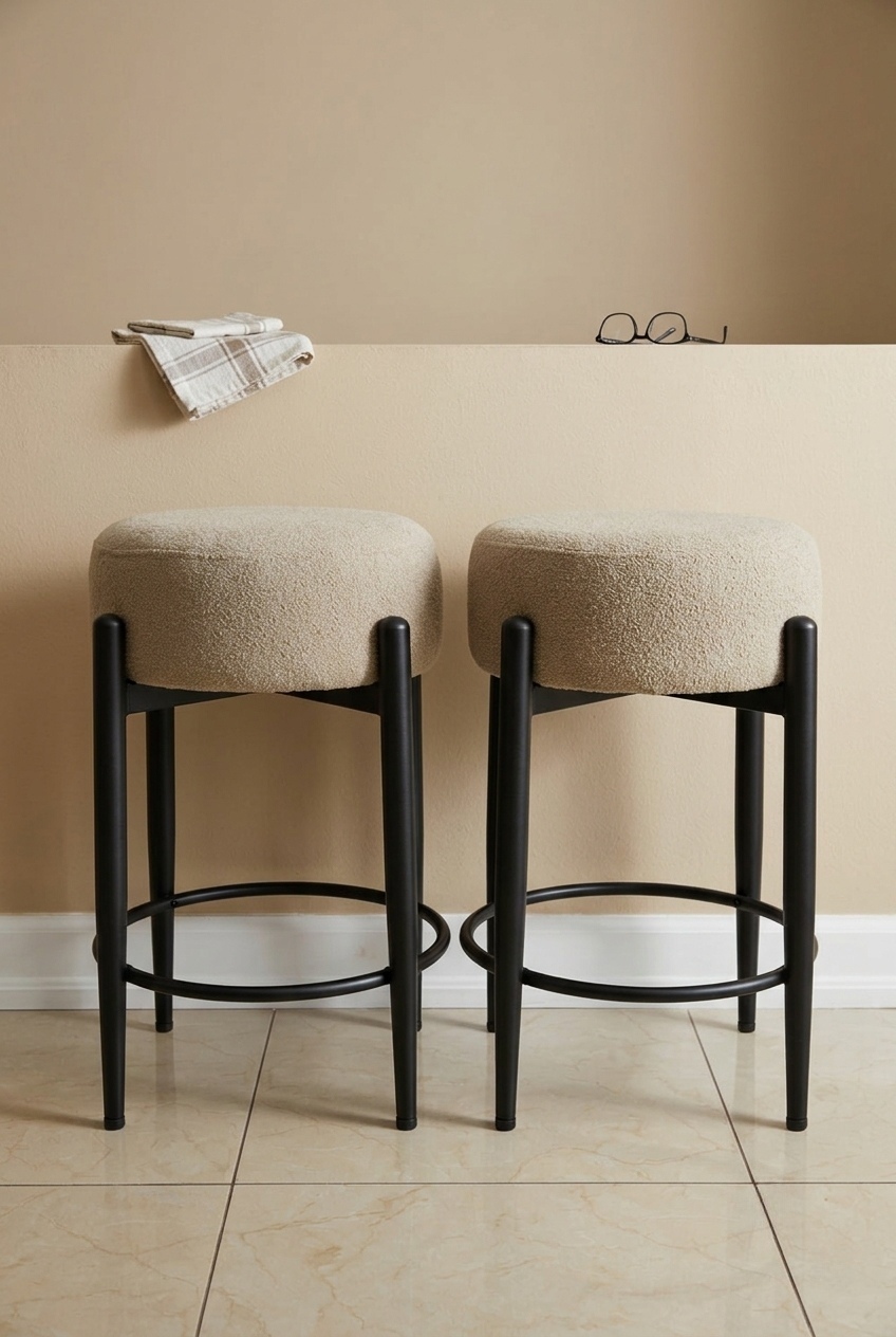 Cozy Up Your Kitchen: The Sherpa Seating Trend I Cannot Stop Thinking About