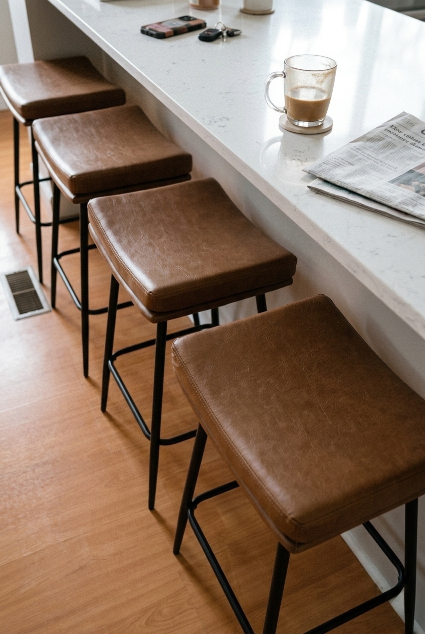 The Effortless Way to Style a Clean and Open Kitchen Island