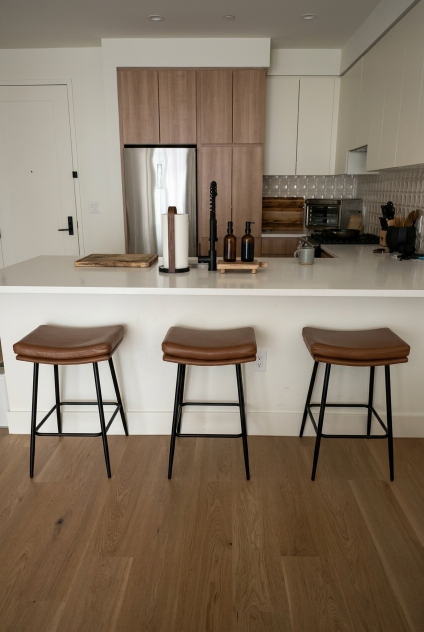 The Effortless Way to Style a Clean and Open Kitchen Island